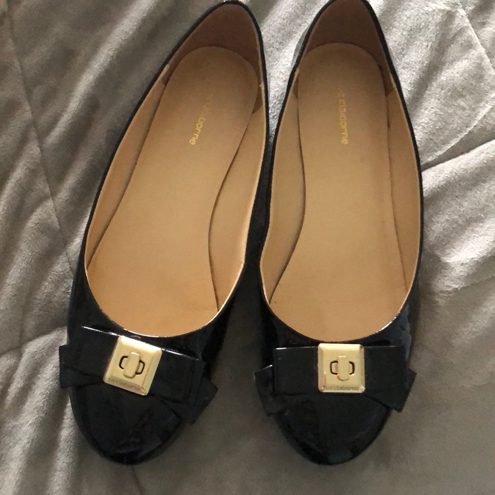 Liz Claiborne black flats